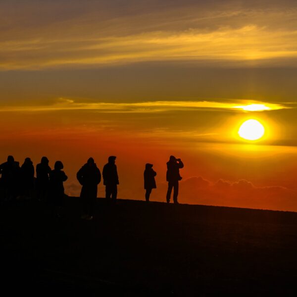 ハワイ島 マウナケア山頂の夕日を見てきました！